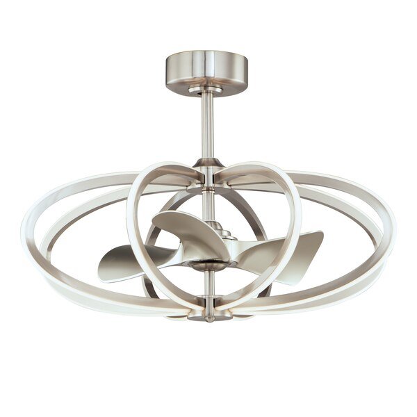 Solstice 8-Light WiFi-enabled LED Fandelight, Maxim Lighting, Mfr#: 61006SN